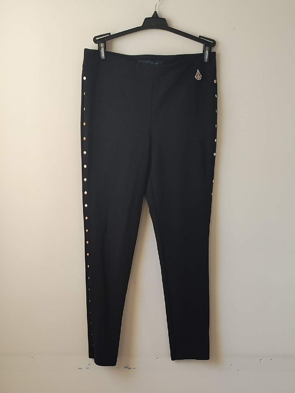 Tommy Hilfiger Black Logo Waistband Pants